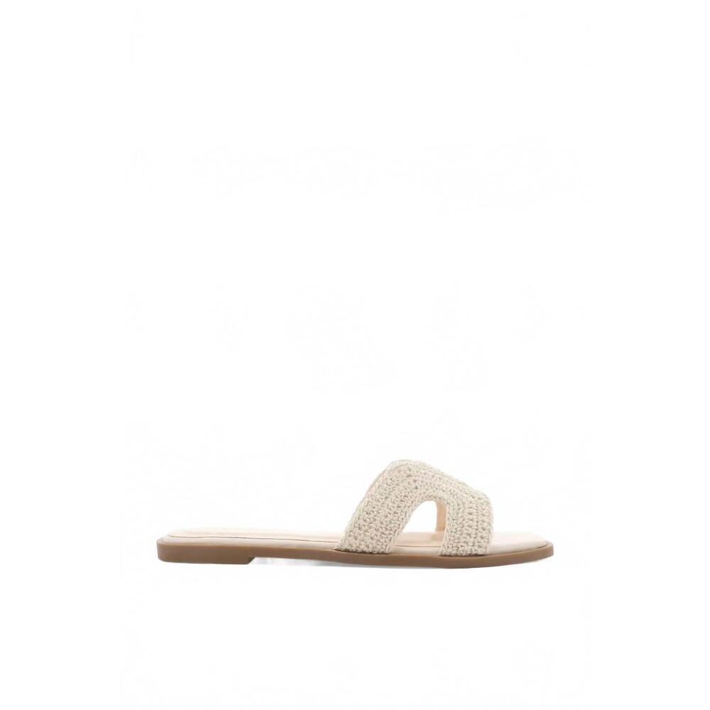 NEW BILLINI women's gordy sandal in ivory crochet